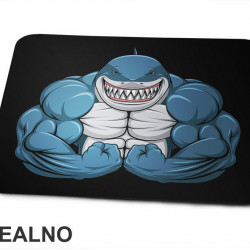 Napucana Ajkula - Strong Shark - Trening - Podloga za miš Napucana Ajkula - Strong Shark - Trening - Podloga za miš