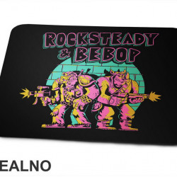 Bebop and Rocksteady - Colors - Nindža Kornjače - Podloga za miš