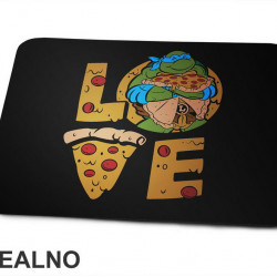 Pizza-Love-Mike-Nindza-Kornjace-Podloga-za-mis Pizza-Love-Mike-Nindza-Kornjace-Podloga-za-mis