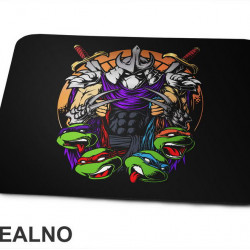 Shreder And Turtle Heads - Nindža Kornjače - Podloga za miš