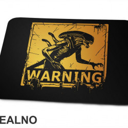 Yellow Warning - Alien - Podloga za miš Yellow Warning - Alien - Podloga za miš