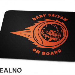 Baby Saiyan On Board - Goku - Mama i Tata - Ljubav - Podloga za miš