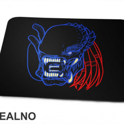 Half Head - Alien Vs - Predator - Podloga za miš Half Head - Alien Vs - Predator - Podloga za miš
