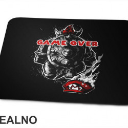 Game Over - Bauzer - Super Mario - Podloga za miš