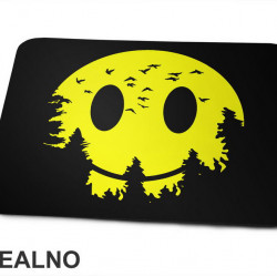 Smile Moon - Art - Podloga za miš