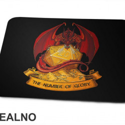 The Number Of Glory - D&D - Dungeons And Dragons - Podloga za miš
