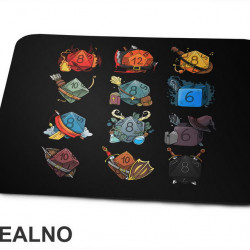 Dices - D&D - Dungeons And Dragons - Podloga za miš