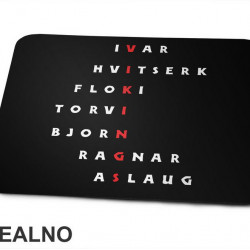 Names - Vikings - Podloga za miš