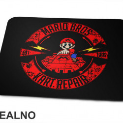 Crveni Kart - Super Mario - Podloga za miš