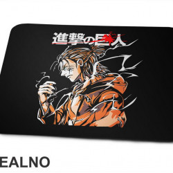 Eren Yeager - Orange - Attack On Titan - Podloga za miš