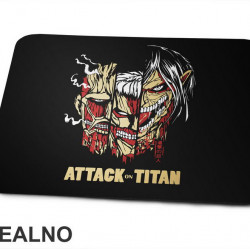 Colossal, Armored And Attack - Attack On Titan - Podloga za miš