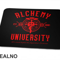 Alchemy University - Fullmetal Alchemist - Anime - Podloga za miš Alchemy University - Fullmetal Alchemist - Anime - Podloga za miš