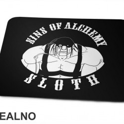 Sins Of Alchemy - Sloth - Fullmetal Alchemist - Anime - Podloga za miš Sins Of Alchemy - Sloth - Fullmetal Alchemist - Anime - Podloga za miš