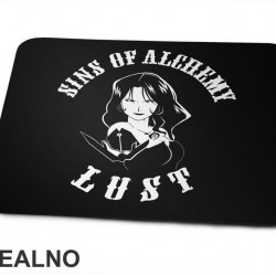 Sins Of Alchemy - Lust - Fullmetal Alchemist - Anime - Podloga za miš Sins Of Alchemy - Lust - Fullmetal Alchemist - Anime - Podloga za miš