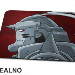 Alphonse Elric - Red - Fullmetal Alchemist - Anime - Podloga za miš Alphonse Elric - Red - Fullmetal Alchemist - Anime - Podloga za miš