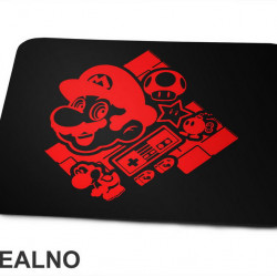 Crveni - Supermario - Podloga za miš