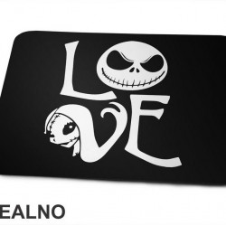 Love - Jack And Sally - Podloga za miš Love - Jack And Sally - Podloga za miš