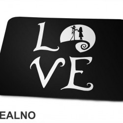 Love - Moon - Jack And Sally - Podloga za miš Love - Moon - Jack And Sally - Podloga za miš