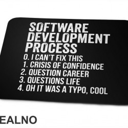 Software Development Process - Geek - Podloga za miš
