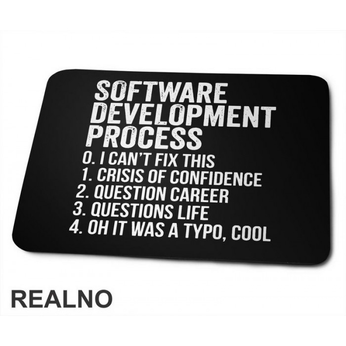 Software Development Process - Geek - Podloga za miš