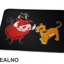 Simba, Timon I Pumba - Crtani Filmovi - Podloga za miš