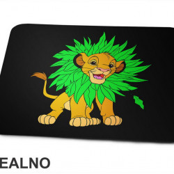 Simba Sa Lišćem - Crtani Filmovi - Podloga za miš