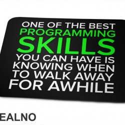 Programing Skill - Walk Away - Geek - Podloga za miš