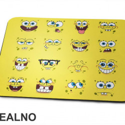 Sundjer Bob - Različita Lica - Crtani Filmovi - Podloga za miš