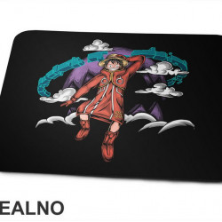 Luffy In The Clouds - One Piece - Podloga za miš