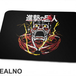 Fire - Colossal Titan - Attack On Titan - AOT - Podloga za miš