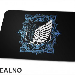 Blue - Wings Of Freedom - Attack On Titan - Podloga za miš Blue - Wings Of Freedom - Attack On Titan - Podloga za miš