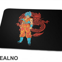 Dragon And Blue Saiyan - Goku - Dragon Ball - Podloga za miš