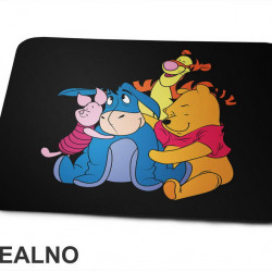 Zagrljeni Drugari - Vini Pu - Crtani Flimovi - Podloga za miš