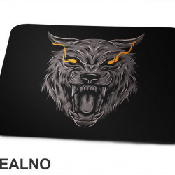 Sa Vatrenim Očima - Vuk - Životinje - Podloga za miš