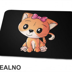 Slatka Maca Sa Mašnicom - Crtani Filmovi - Podloga za miš