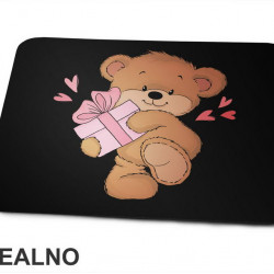 Slatki Meda Sa Poklonom - Crtani Filmovi - Podloga za miš