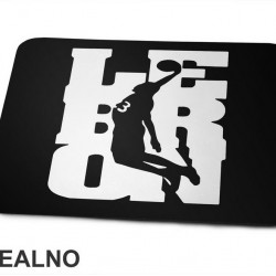 Silhouette LeBron - NBA - Košarka - Podloga za miš