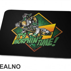 It's Morphin' Time - Green - Power Rangers - Podloga za miš It's Morphin' Time - Green - Power Rangers - Podloga za miš