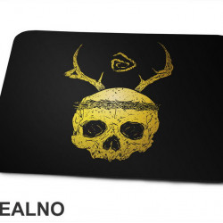 Yellow Skull - True Detective - Podloga za miš