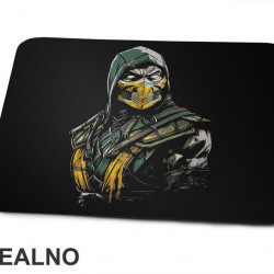 Scorpion Green Lines - Mortal Kombat - Podloga za miš Scorpion Green Lines - Mortal Kombat - Podloga za miš