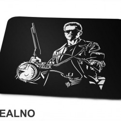On The Motorcycle - Terminator - Filmovi - Podloga za miš