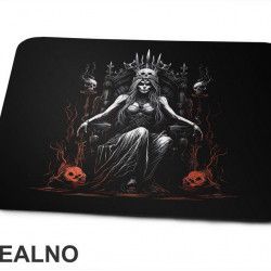 Veštica Sedi Na Tronu - Witch - Podloga za miš