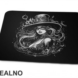 Veštica Sa Naočarima - Witch - Podloga za miš