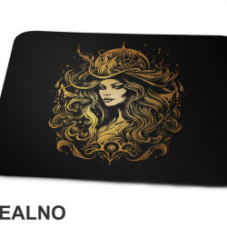 Veštica Sa Magičnom Kosom - Witch - Podloga za miš