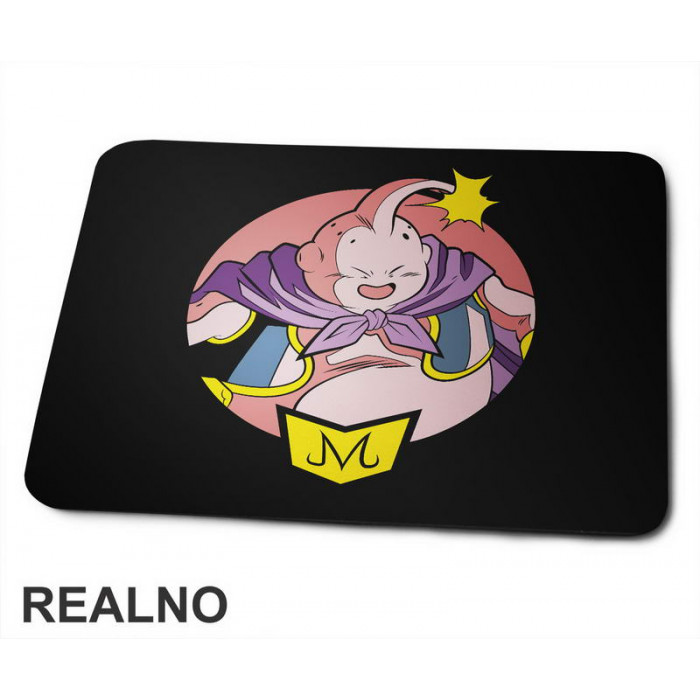 Majin Buu - Circle - Goku - Dragon Ball - Podloga za miš Majin Buu - Circle - Goku - Dragon Ball - Podloga za miš