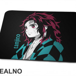 Tanjiro - Side Portrait - Demon Slayer - Podloga za miš Tanjiro - Side Portrait - Demon Slayer - Podloga za miš