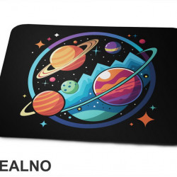Šarene Planete - Space - Svemir - Podloga za miš