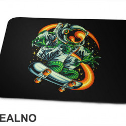 Astronaut Sa Skejtom - Vatra - Space - Svemir - Podloga za miš