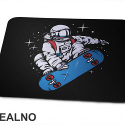 Astronaut - Plavi Skejt - Space - Svemir - Podloga za miš