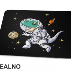 Astronaut - Dinosaurus - Space - Svemir - Podloga za miš